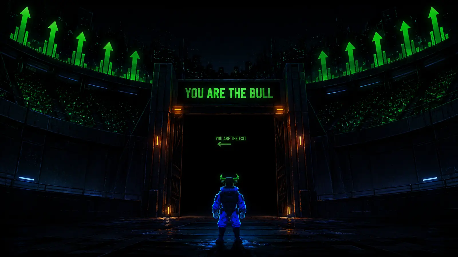 The arena — you are the bull